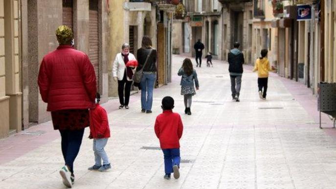 Els infants tornen als carrers i places de les comarques de Lleida