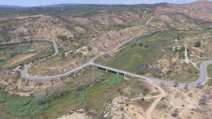 ⏯️ La zona cremada per l'incendi de la Ribera d'Ebre, un any després a vista de dron