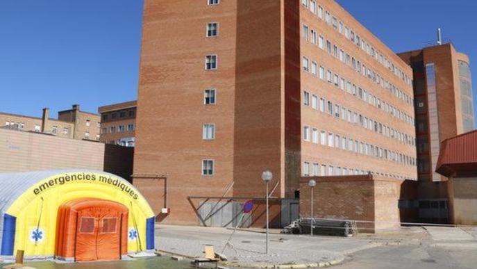 Els ingressos per covid-19 als hospitals de la Regió Sanitària de Lleida arriben a 84