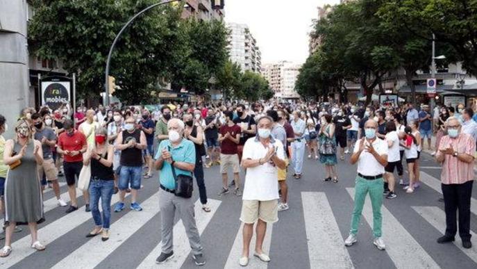 ⏯️ Lleida surt al carrer contra el confinament