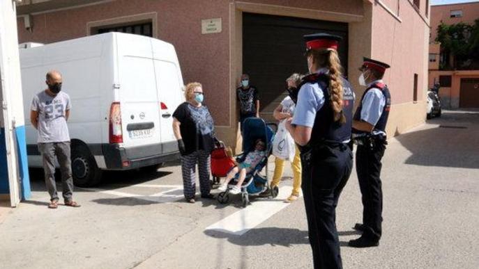⏯️ Patrulles de Mossos als pobles del Baix Segre per recordar les mesures de seguretat
