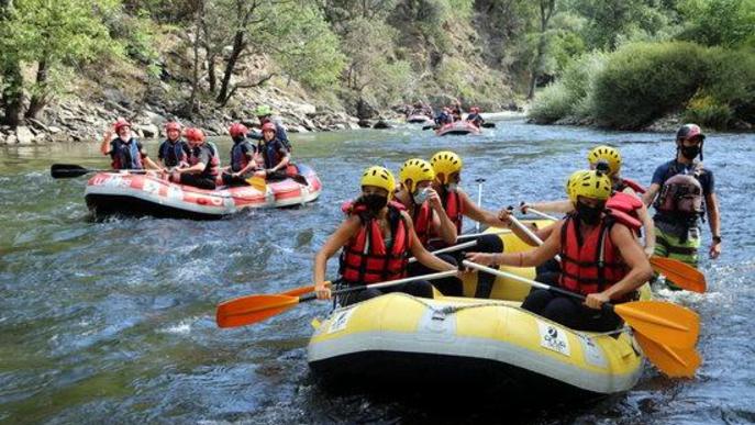 Els esports d'aventura del Pallars Sobirà salven l'estiu