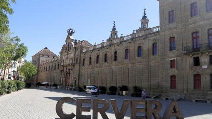 ⏯️ Cervera demana a Cultura mesures definitives per protegir les cornises de la Universitat