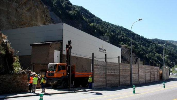Andorra inicia obres a la zona de l'esllavissada que va tallar l'accés al principat des de Catalunya