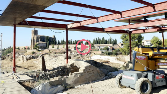 ⏯️ Recta final de les obres de restauració del Castell Formós de Balaguer