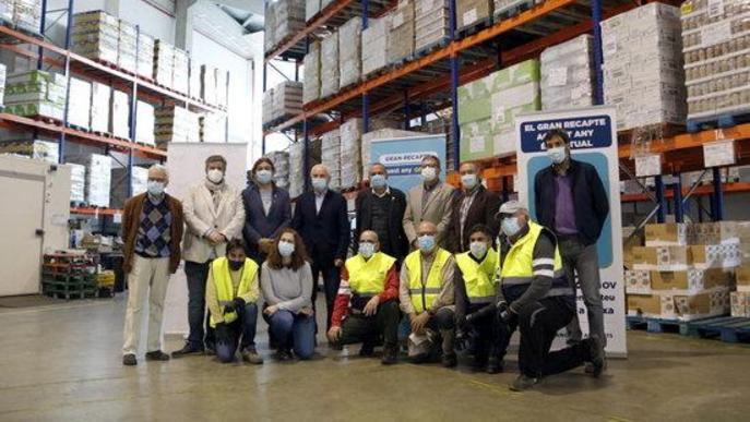 Les peticions d'ajuda al Banc dels Aliments de Lleida augmenten un 40% "de manera sobtada" per la pandèmia