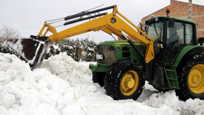 ⏯️ Pobles de les Garrigues acceleren la retirada de neu per evitar la formació de gel