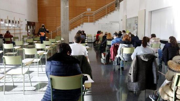 ⏯️ Unes 300 persones s'examinen per aconseguir plaça a la Diputació de Lleida