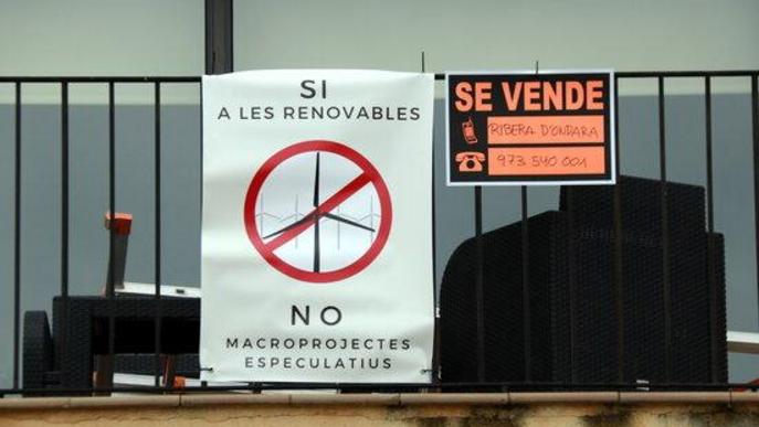 Mobilització contra "l'allau i massificació" de centrals eòliques i solars a la Segarra