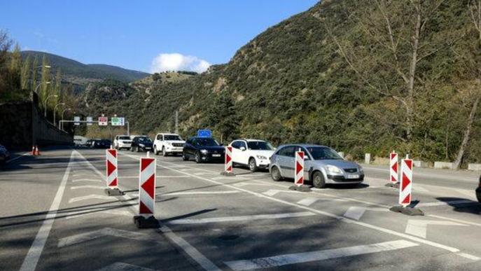 ⏯️ Retencions intermitents a la frontera entre Catalunya i Andorra