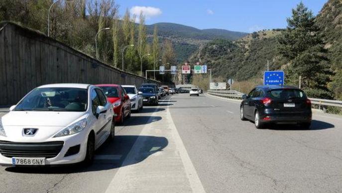 ⏯️ Retencions intermitents a la frontera entre Catalunya i Andorra