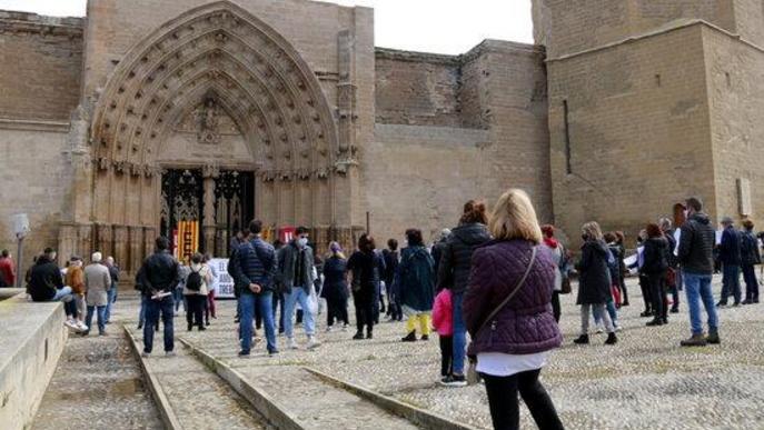 ⏯️ Concentració a Lleida contra la crisi del coronavirus i per reclamar la formació d'un nou Govern
