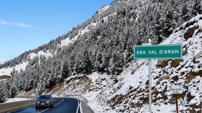 La primera nevada al Pirineus deixa gruixos de 15 a 20 centímetres 