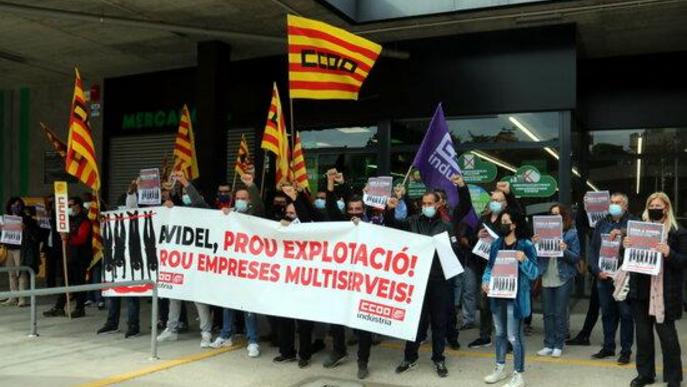 ⏯️ CCOO xifra en el 100% el seguiment de la vaga a Avidel de Lleida