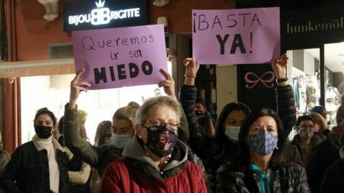 Lleida condemna l'agressió sexual a una dona amb dues concentracions