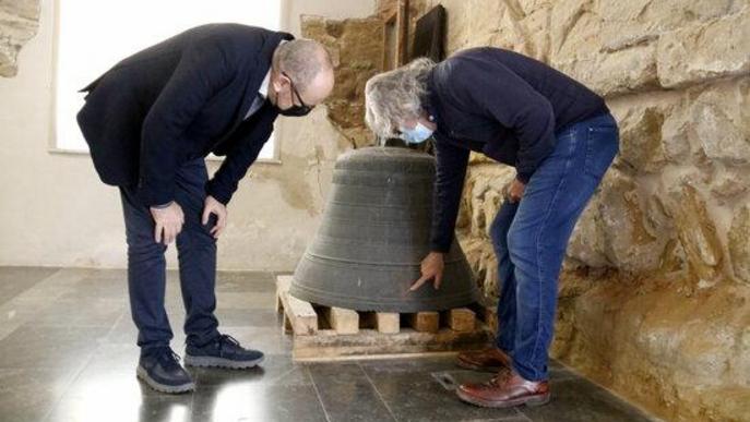 La campana Mònica encara espera a ser restaurada després de set anys