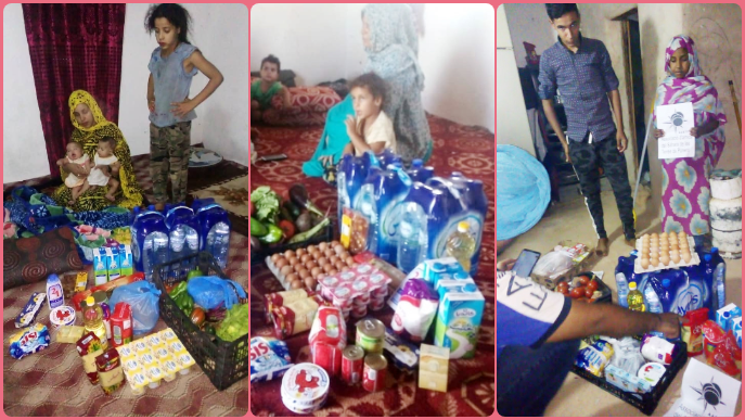 Iniciativa de Sàhara Ponent per proveir d'aliments els refugiats sahrauís