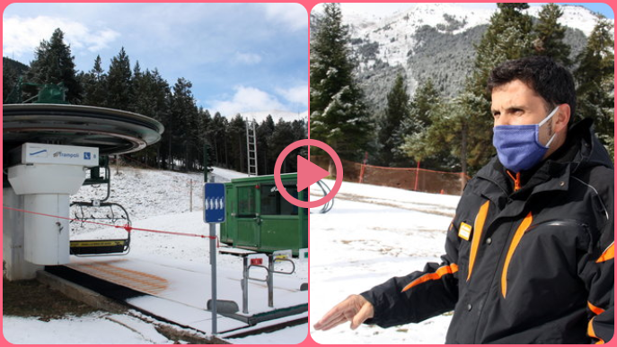 ⏯️ Les estacions d'esquí ultimen els preparatius per afrontar una temporada d'hivern marcada per la covid-19