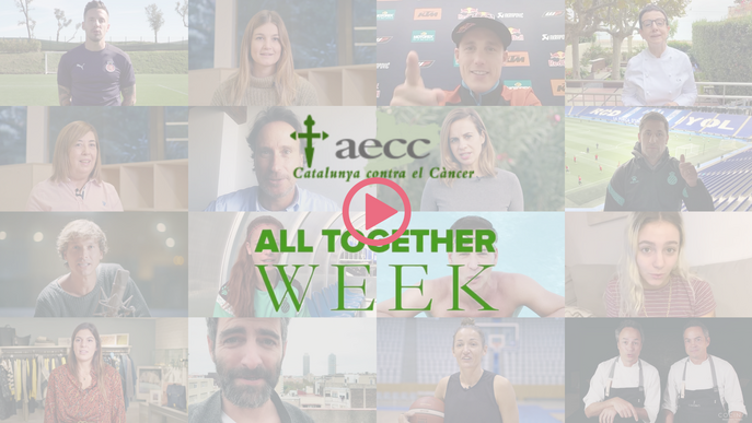 ⏯️ L'AECC engega la campanya digital 'All Together Week' amb experts i 'influencers'