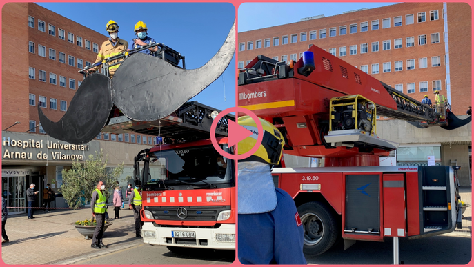 ⏯️ Pengen un bigoti gegant a l'Arnau de Vilanova per la salut masculina