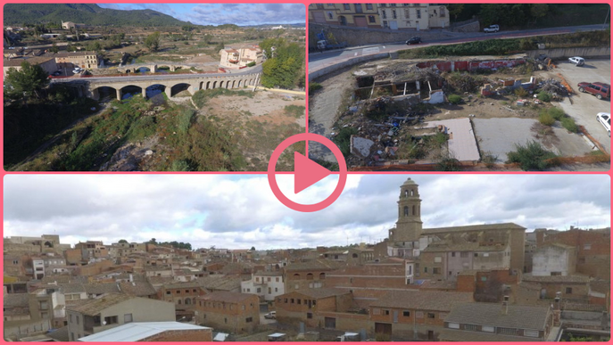 ⏯️ El rastre de la riuada a la Conca de Barberà i les Garrigues, un any després a vista de dron