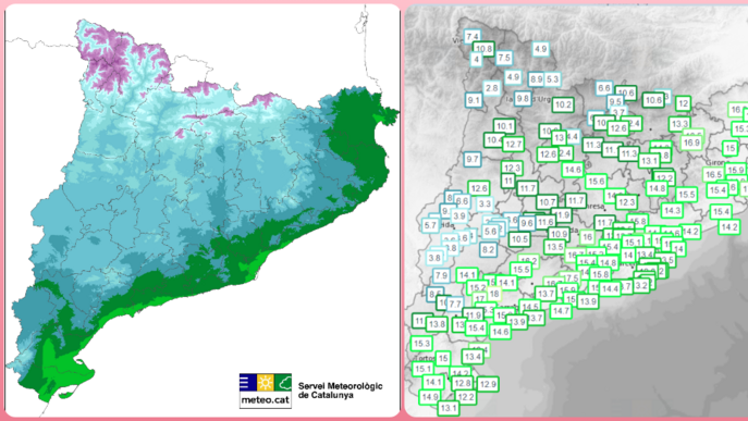 Catalunya registra rècords de temperatura màxima