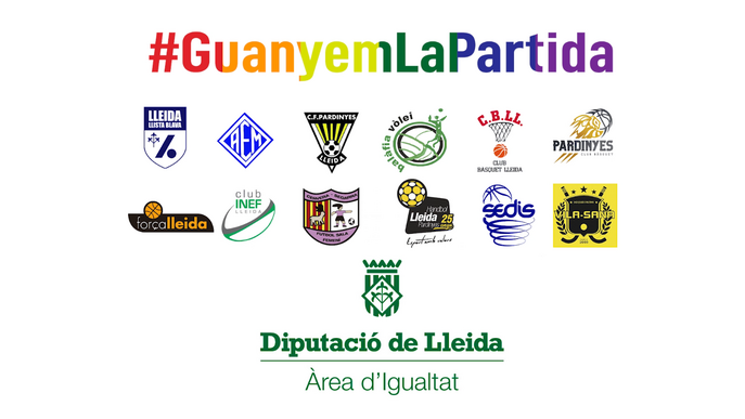 L’esport de Lleida s’uneix contra l’LGTBI-fòbia