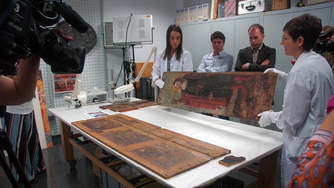 El Museu de Lleida restaura nou objectes del Museu de Guissona