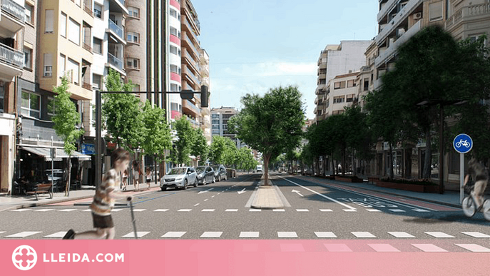 La Paeria renova l’arbrat de l’avinguda Prat de la Riba