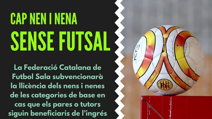 Cap nen i nena sense futsal