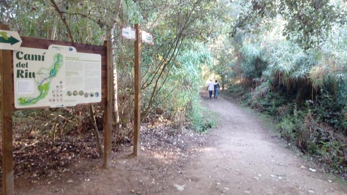 Més de 500 persones estrenen un nou tram del Camí del Riu