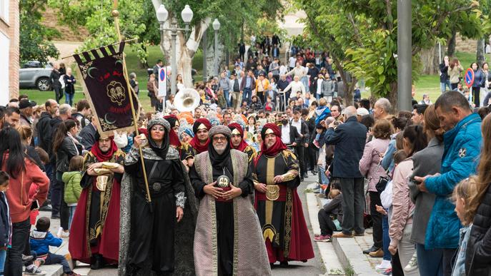 La Festa de Moros i Cristians de Lleida es trasllada als balcons
