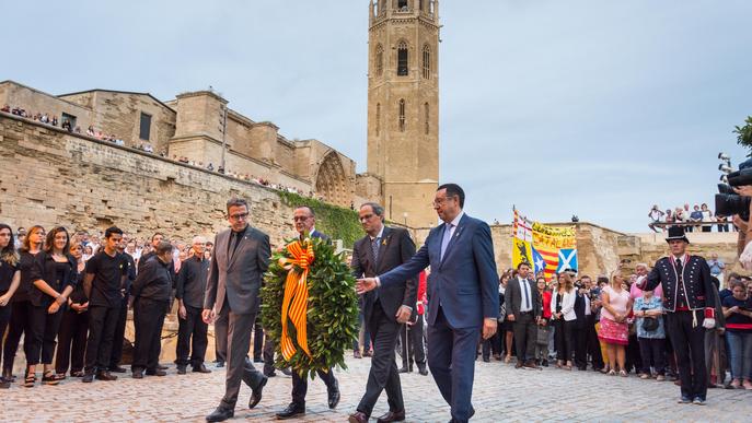 Torra fa una crida a Lleida a la mobilització massiva per aconseguir la independència