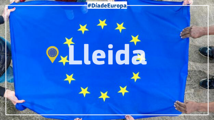 Lleida celebrarà un Dia d'Europa informatiu i lúdic a les xarxes socials