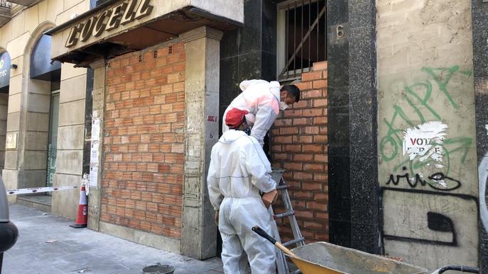 ⏯️ Desallotgen temporers que ocupaven un edifici a Rambla Ferran a Lleida