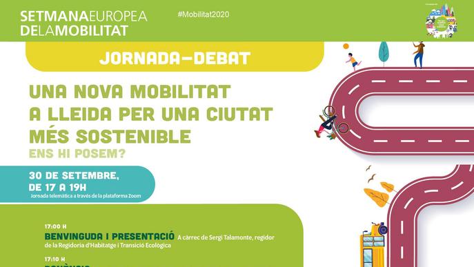 Lleida debatrà sobre “una nova mobilitat" per una ciutat "més sostenible i saludable”