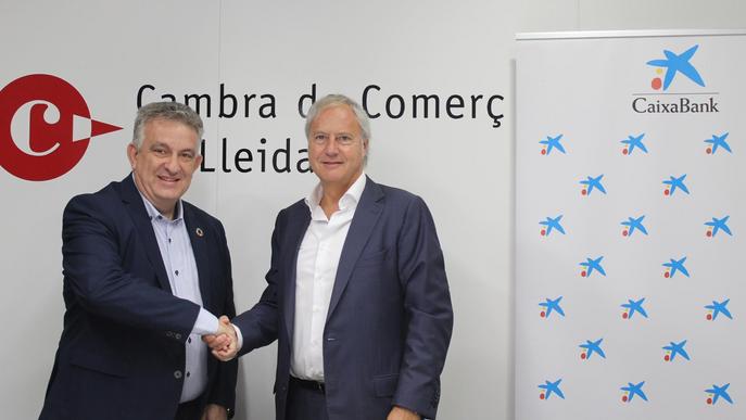 La Cambra de Comerç de Lleida i CaixaBank renoven l’acord per incrementar la competitivitat de les empreses