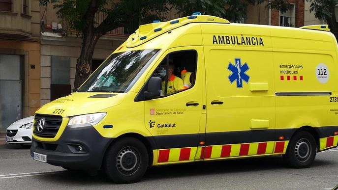 Mor el passatger d'una furgoneta a un polígon industrial de Lleida