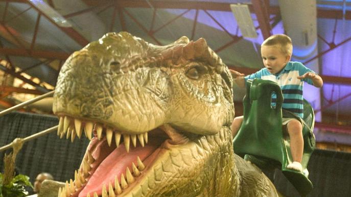 L'exposició més grans de dinosaures torna a Lleida