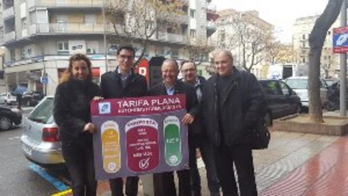 Postius proposa una tarifa plana de zona blava per a autònoms i comerciants de Lleida