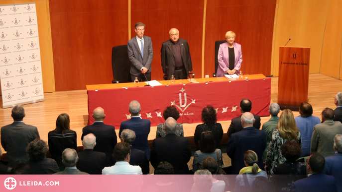 ⏯️ Jaume Puy pren possessió com a rector de UdL per a un segon mandat