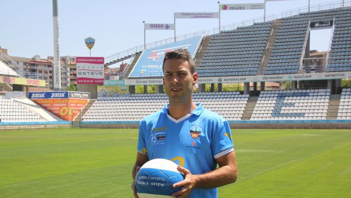 Julen Colinas, nou jugador del Lleida Esportiu / SEGRE