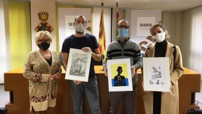 Eugènia Gonzàlez i Cèsar Rodríguez guanyen el primer Premi d'Il·lustració del Segrià