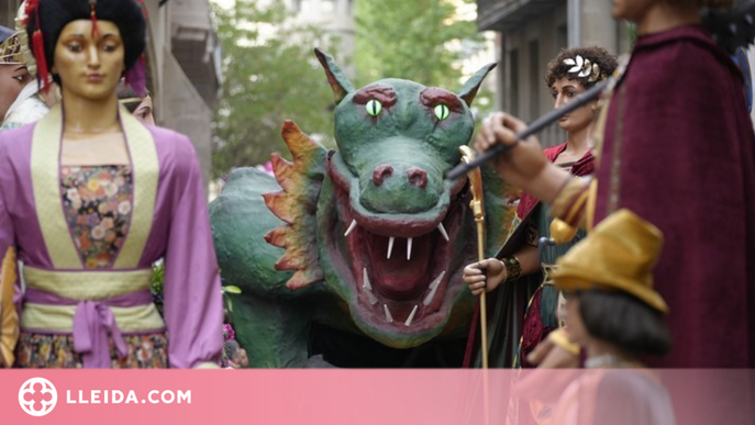 Lleida celebra el dia del patró de la Festa Major, Sant Anastasi