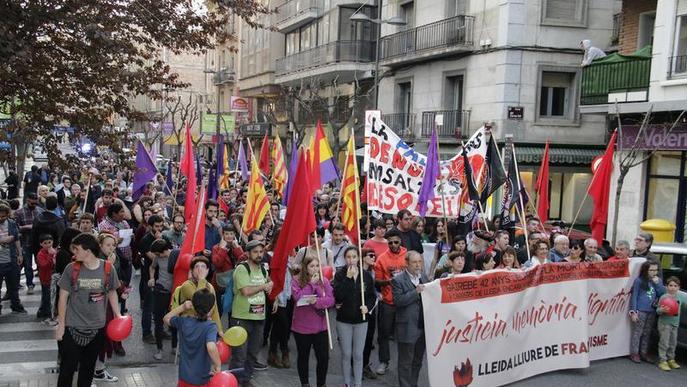 Lleida Lliure de Franquisme portarà a judici la Paeria pel cas dels carrers amb noms franquistes