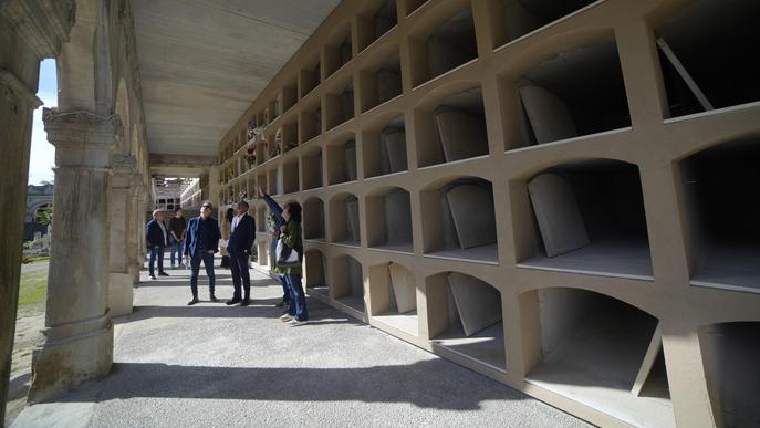 Nous columbaris i nínxols al Cementiri de Lleida