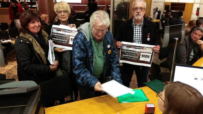 La Marea Pensionista demana rebutjar les pensions individuals europees per no garantir ingressos dignes