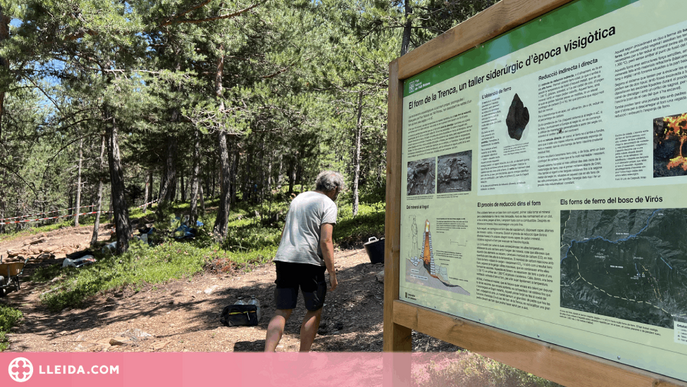 ⏯️ Documenten una de les primeres fargues del Pirineu al bosc de Virós