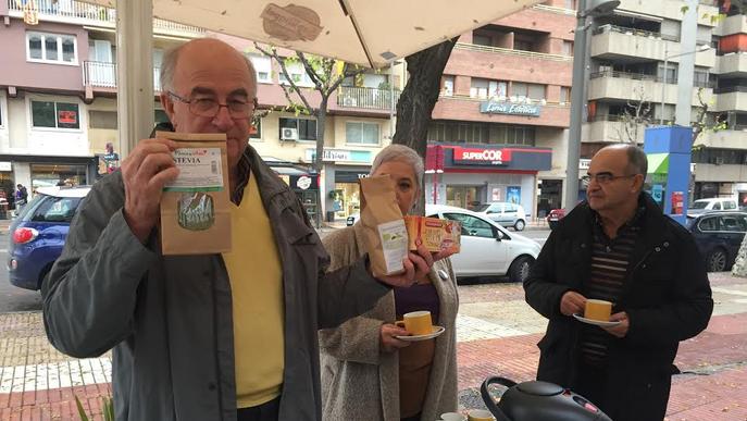 Josep Pàmies vol continuar venent productes amb estèvia tot i la prohibició a l'estat espanyol