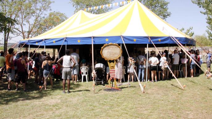 Alpicat viu un cap de setmana ple d'espectacles de circ